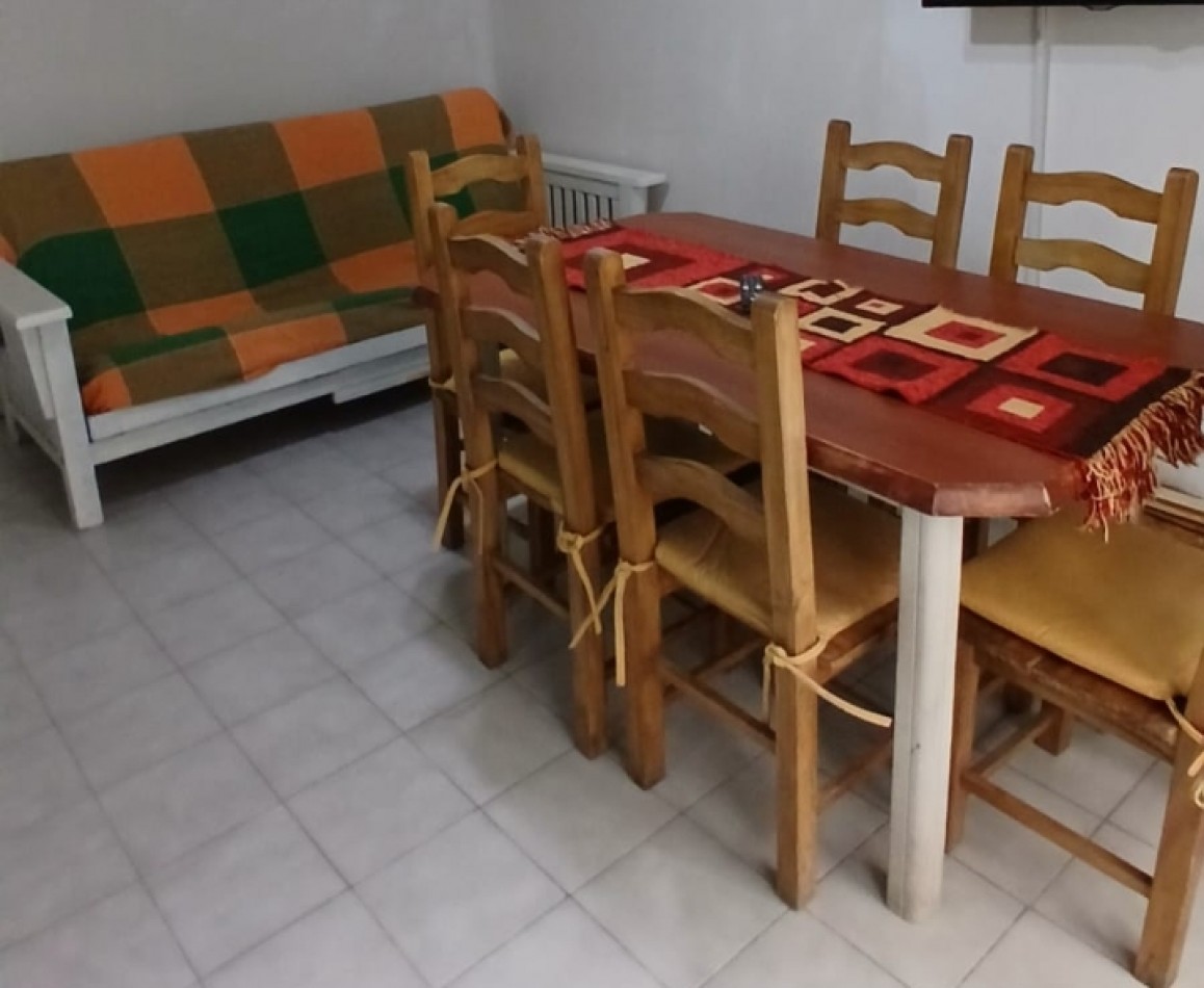 Departamento 2 ambientes con patio