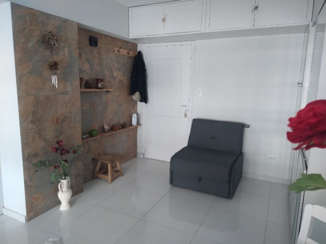 Departamento 1 ambiente con vista al mar 