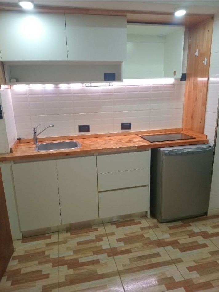 Departamento un ambiente reciclado 