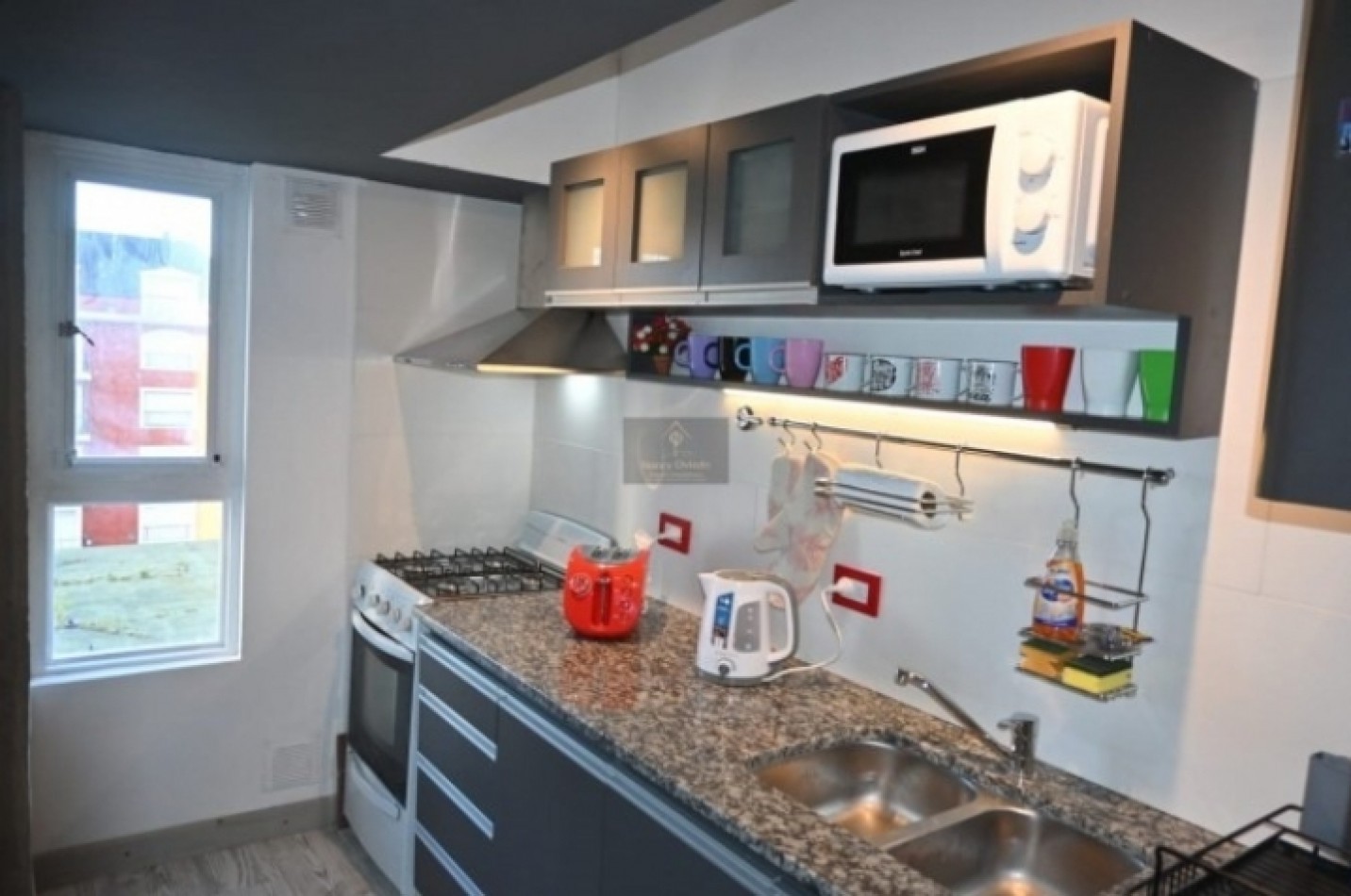 Departamento con vista al mar en Torre Bristol para 3 personas. 