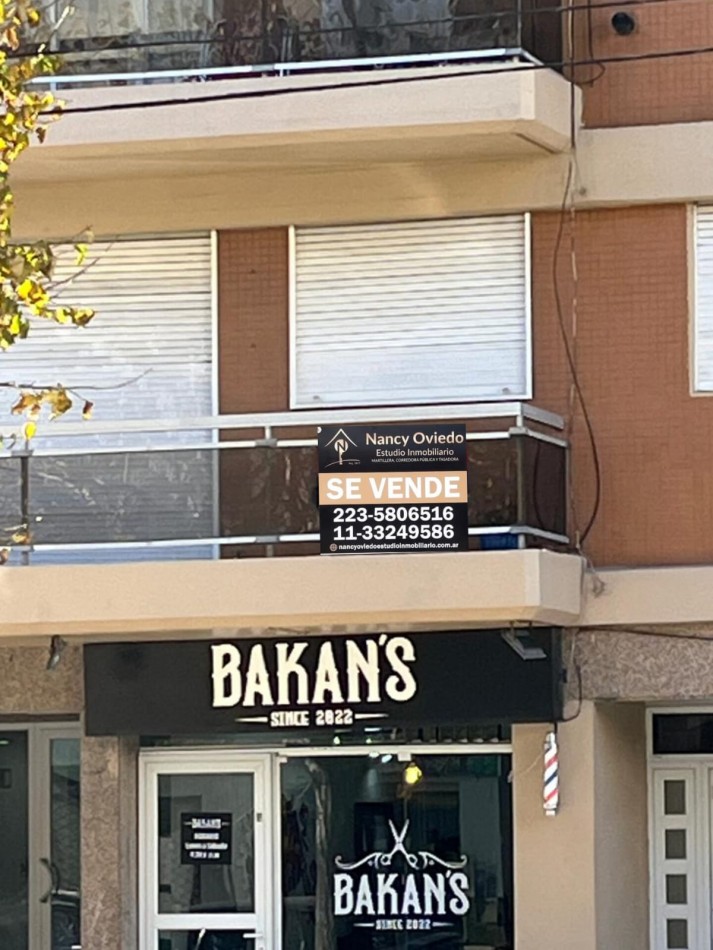 DEPARTAMENTO 4 AMBIENTES CON PATIO EN LA PERLA, A 3 CUADRAS DE LA PLAYA Y A UNA DE PLAZA ESPAÑA